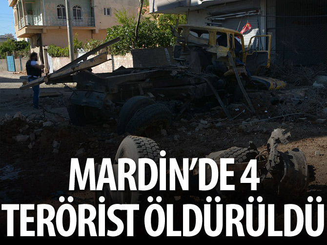 Mardin'de 4 terörist etkisiz hale getirildi