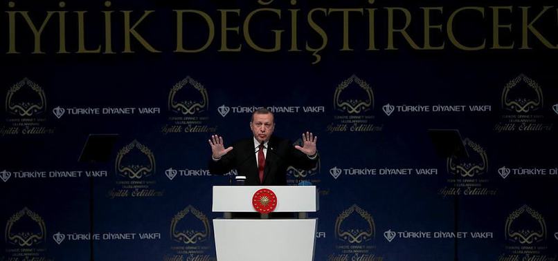 ERDOĞAN: MEDENİYETİMİZİN OLDUĞU YERDE DAİŞ VE PKK OLAMAZ