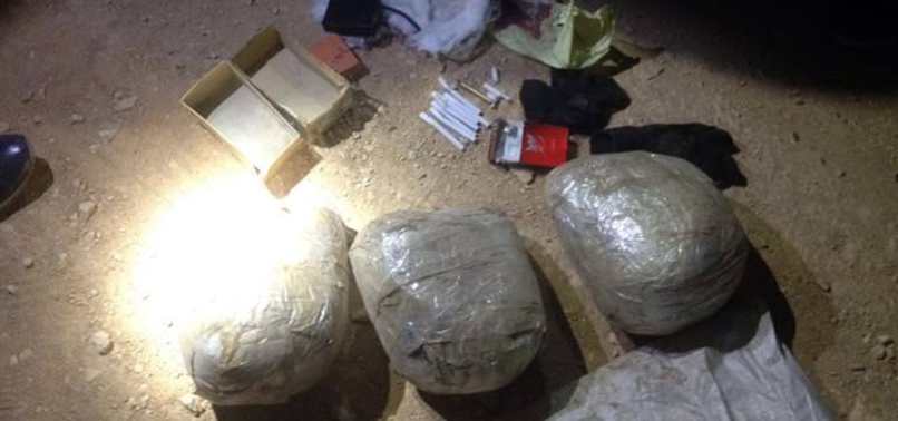 SÜLEYMAN ŞAH YAKININDA 20 KİLO TNT ELE GEÇTİ
