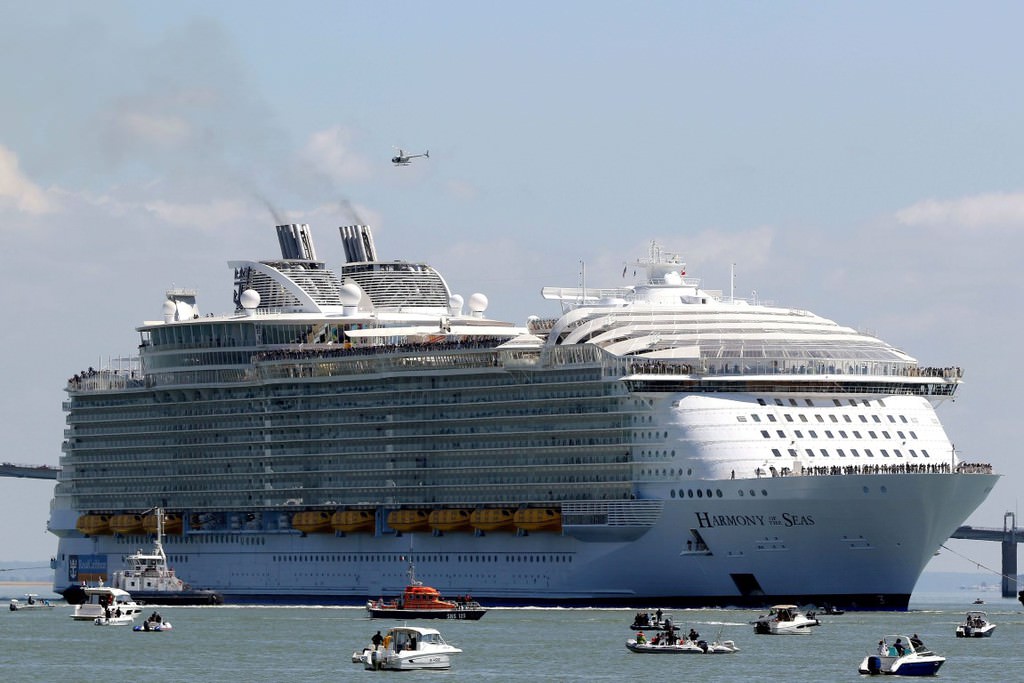 Dünyanın en büyük yolcu gemisi: Harmony of the Seas