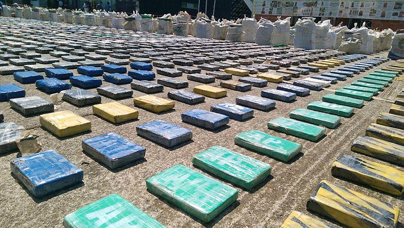 Kolombiya'da 8 ton kokain ele geçirildi