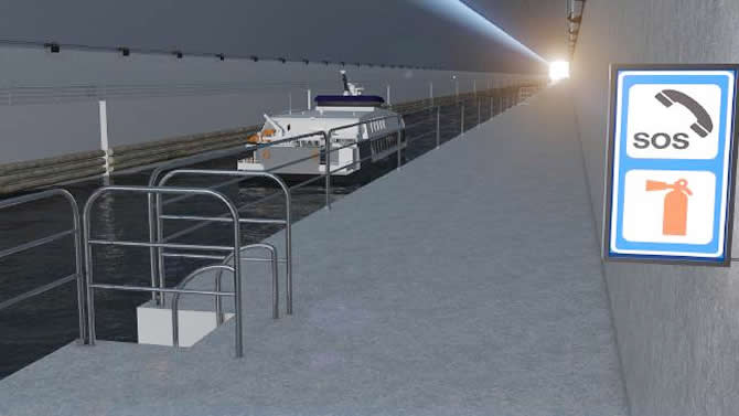 Norveç dünyanın ilk gemi tünelini inşa ediyor