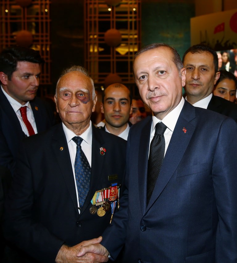 Cumhurbaşkanlığı Külliyesi'nde Cumhuriyet Bayramı resepsiyonu 