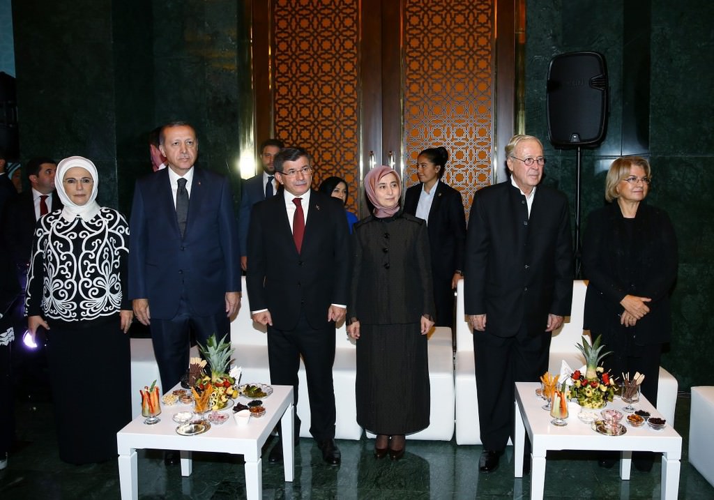 Cumhurbaşkanlığı Külliyesi'nde Cumhuriyet Bayramı resepsiyonu
