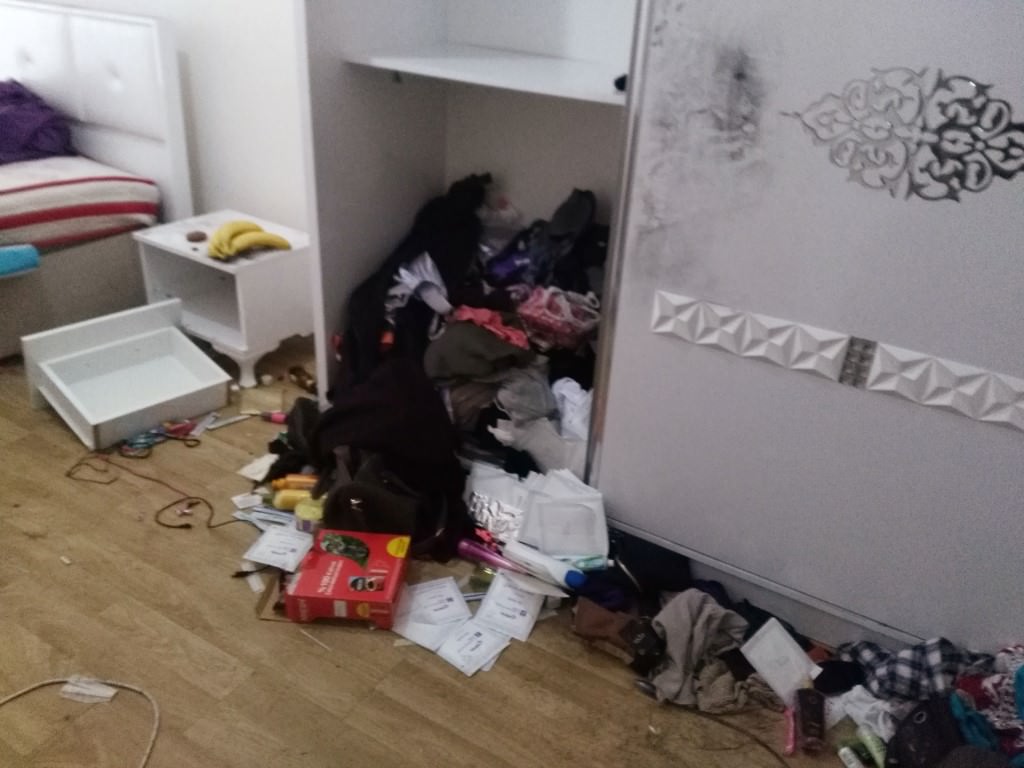 Reina saldırganının yakalandığı evin içeriden fotoğrafları