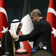 Trkiye-Kuveyt ilişkilerine Devlet Nişanı ve Mbarek El Kabir dopingi 