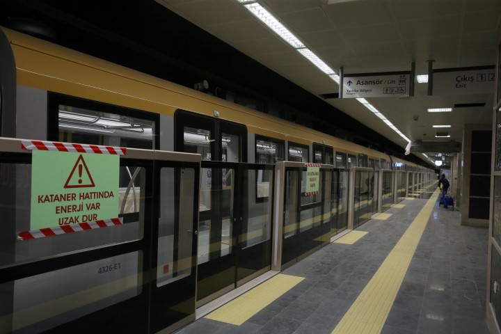 Üsküdar-Sancaktepe Metro Hattı´nda test sürüşleri başladı