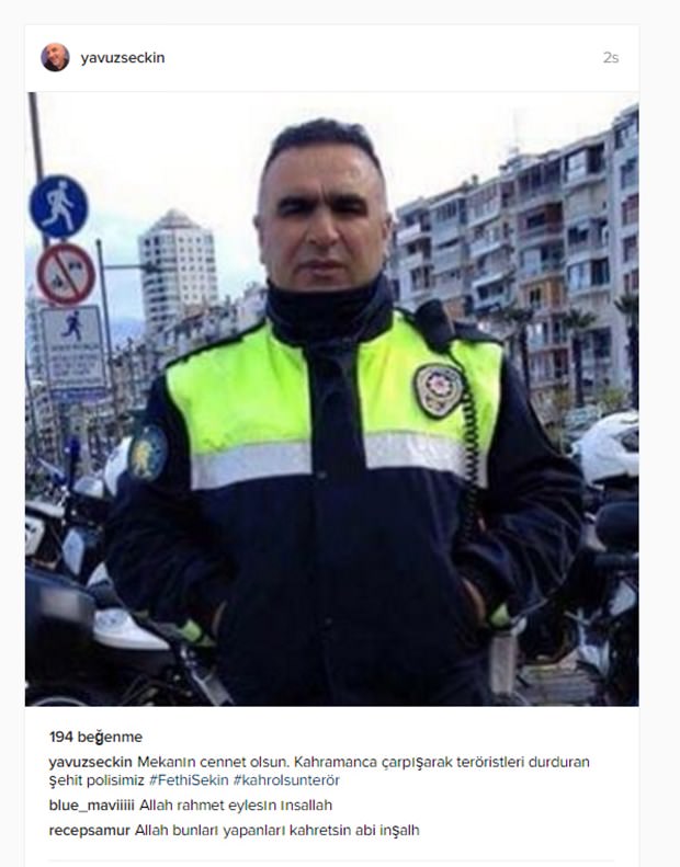 Ünlülerden terör saldırısına tepki